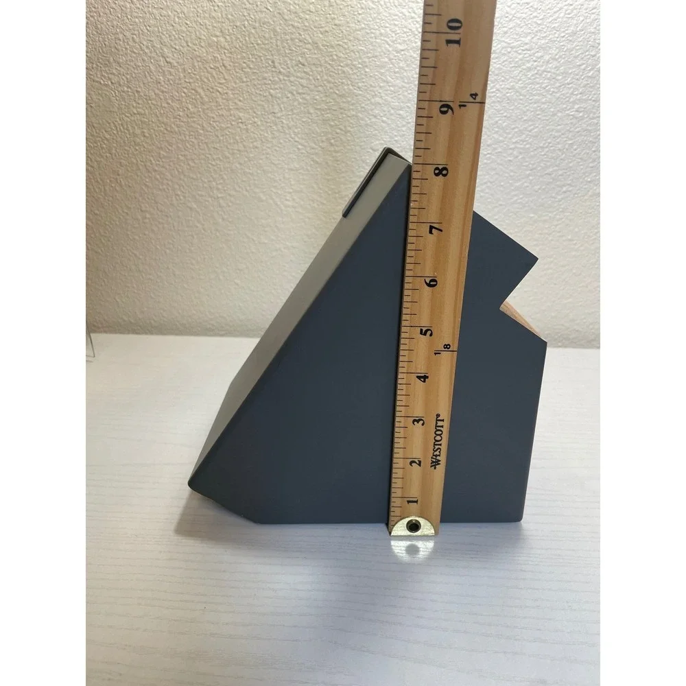 KitchenAid‎ Knife Block Holder Dark Gray Wood Slots Block Storage Organizer